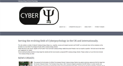 Desktop Screenshot of cyberpsychology.org